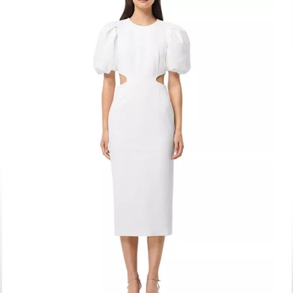 Elliatt White Midi Dress - Picture 4 of 15